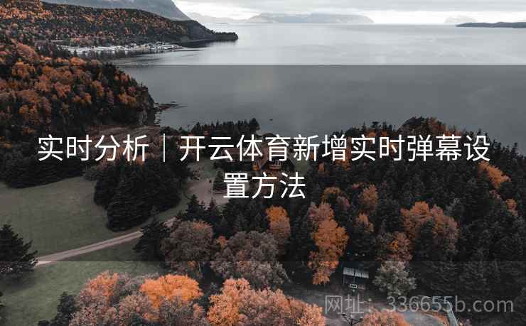 实时分析｜开云体育新增实时弹幕设置方法